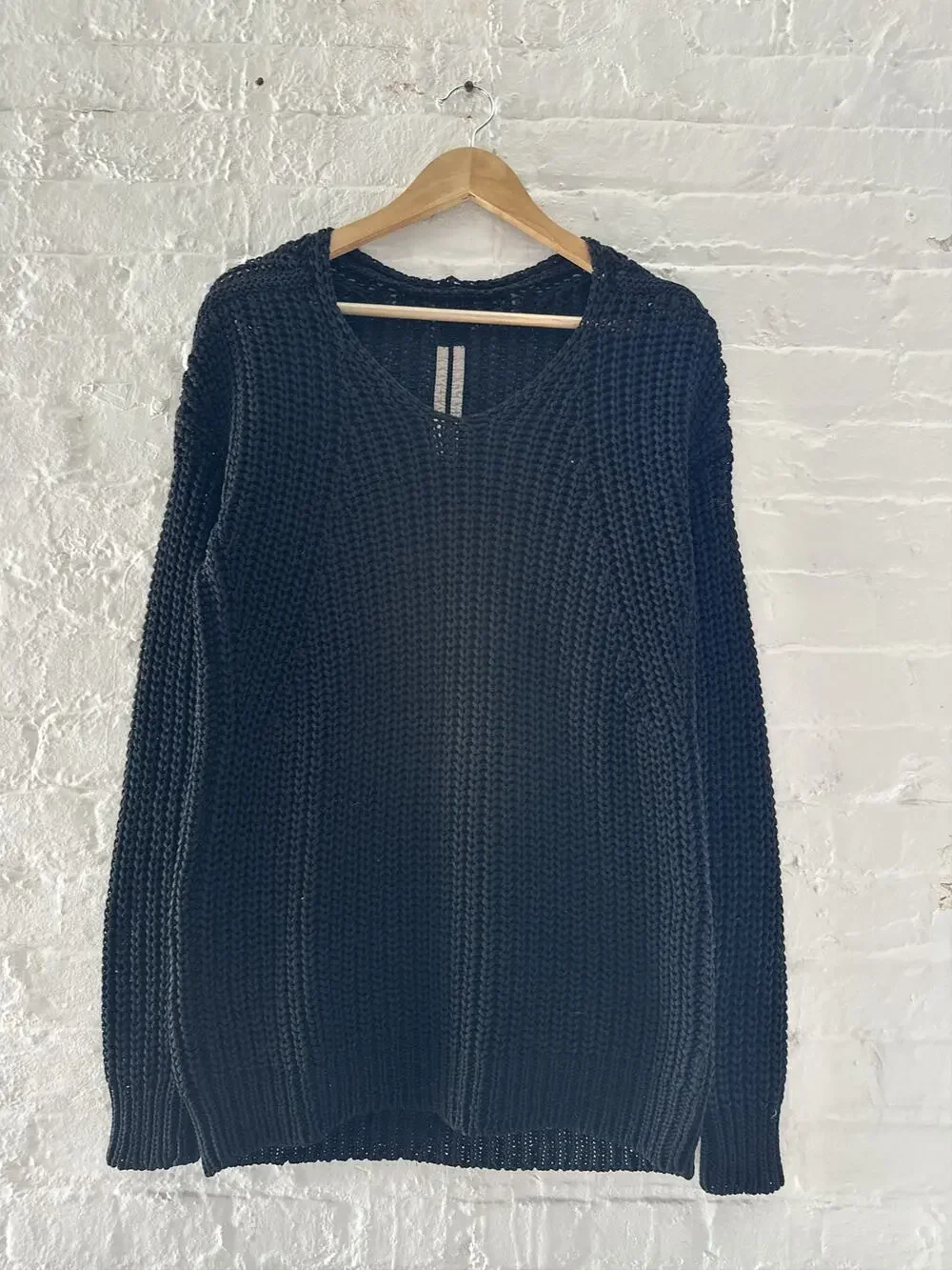 Rick Owens Chunky Knit Walrus Sweater